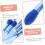 10pcs Professional Makeup Brush with Handle for Face Powder and Eyeshadow Application Makeup Lovers 2