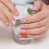 10 stuks nagelstickers in kerststijl 5