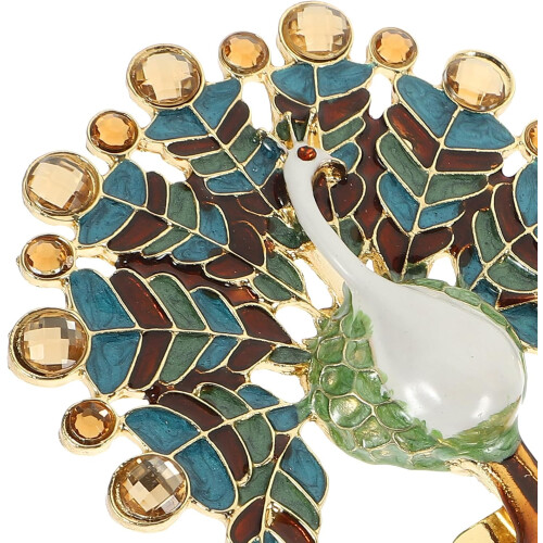 Κρεμάστρα τοίχου Peacock Vintage από κράμα ψευδαργύρου με πολυλειτουργικό σχεδιασμό 2