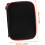Multifunctional 2-Compartment Yoyo Case Portable Yo-yo Storage Pouch Orange Trim 2