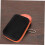 Multifunctional 2-Compartment Yoyo Case Portable Yo-yo Storage Pouch Orange Trim 5