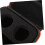 Multifunctional 2-Compartment Yoyo Case Portable Yo-yo Storage Pouch Orange Trim 8