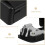 Metal Password Key Box Wall Mounted Digit Combination Lockbox Outside House Keys Security Storage 8