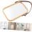 Hanging Rectangular Mirror Wall-Mounted Decorative Entryway Mirror 7