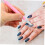 Lot de 10 stylos à pointe double pour manucure à points. 2