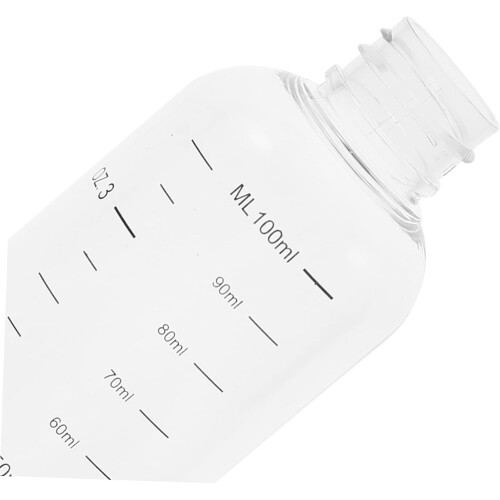 10pcs 100ml Squeeze Dropper Bottles Black Screw Caps Refillable Plastic Applicator Bottles 1