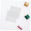 100pcs Low Cut Socks Organizing Paperboard Sock Display Holders White Practical 5