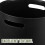 Marmorierter Abfalleimer, runder, deckelloser Abfalleimer, 12 l, PP-Material, stabile Konstruktion, Organizer 4