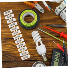 10-teiliges Set mit Schraubklemmenblöcken und Schnellanschluss für elektrische Kabel und Drähte