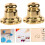 10pcs Electroplate Locking Earring Backs for Studs Small Earring Backs Replacement Accessories 8