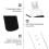 Glass Water Bottle with Time Scale Sealed Bottle Smooth Edges Design Creative Simple Style Practical 3