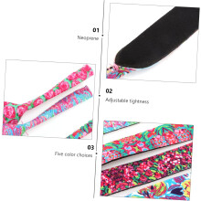 10 cinturini in neoprene per occhiali, colori assortiti.