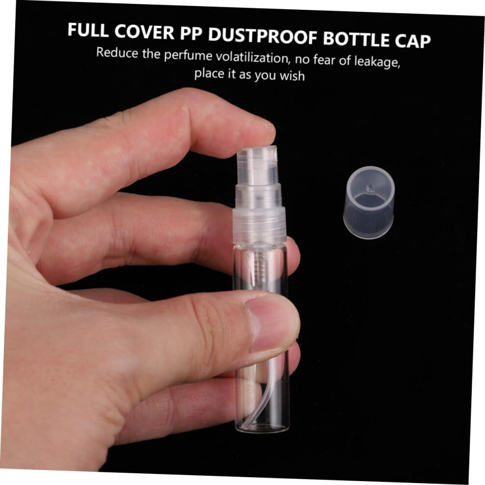 Hkhbjs 1Bag Travel Cosmetic Bottle Glass Perfume Bottle Press Pump Empty Lotion Container For Travel Toiletry