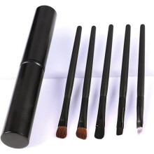10pcs portátil escova sombra caso escova sombra caso de armazenamento cosmético para maquiagem de viagem e kit