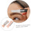 10pcs Electric Eyebrow Trimmer Accessories Replacement Blades 6