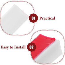 Barreira de água TPE branca tira à prova de salpas tira traseira banheiro lavabo guarda salpas design minimalista elegante