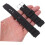 Correa de reloj flexible e impermeable para reloj inteligente (negra, 18 mm) 3