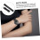 Correa de reloj flexible e impermeable para reloj inteligente (negra, 18 mm) 5