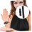 Correa de reloj flexible e impermeable para reloj inteligente (negra, 18 mm) 7