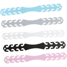 Set de 10 cataramă de extensie pentru frânghie și cataramă pentru urechi, reglabilă pe 4 niveluri, material PE