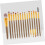 15pcs Makeup Brushes Wooden Handle and Nylon Bristles for Professional Application 4