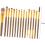 15pcs Makeup Brushes Wooden Handle and Nylon Bristles for Professional Application 6