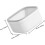 2pcs Mini Desktop Trash Can Set, Compact Shape Pp Waste Storage Bucket below 4l Capacity 2
