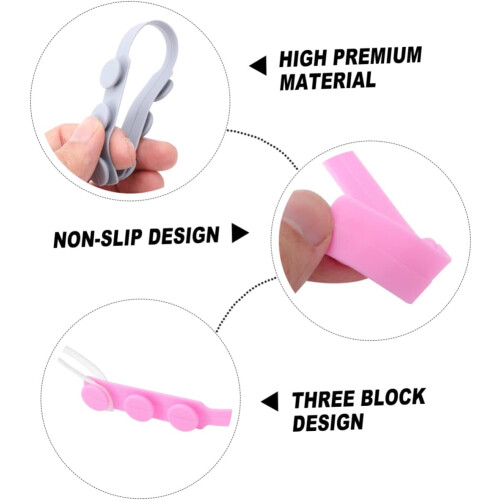 15pcs Mask Hook Adjustable Mask Extention Hook Ear Saver during Shooting Daily Use Random Color 1