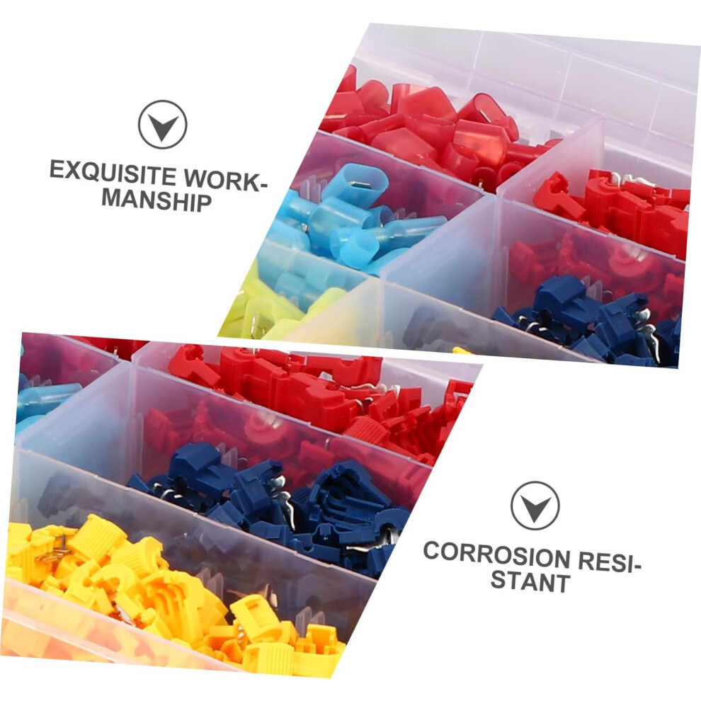 200Pcs Wiring Clamp Wire Connector Wire Terminal For Quick Connector Quick Splice In Electrical Projects 5455468334450