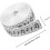 2 Rolls Craft Ribbon Multi-Function Present Ribbon Wear-Resistant Polyester Assorted Color Creative Design 1