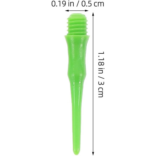 100 stuks softtip dartpijlen, plastic dartaccessoires, compatibel 1