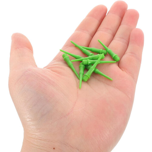 100pcs Soft Tip Dart Heads Plastic Dart Accessories Compatible 2