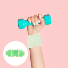 Lot de 2 poches de gel/gel portables pour poignet, compatibles avec les thérapies chaud/froid et les poches de glace.