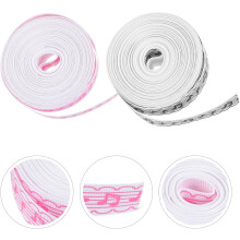 2 Rollen Bastelband, multifunktionales Geschenkband, strapazierfähiges Polyester, verschiedene Farben, kreatives Design