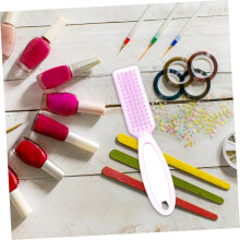 15-teiliges Nagelreinigungsbürsten-Set für Pediküre und Maniküre zu Hause (Farbe zufällig)