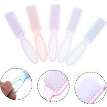 Escova de limpeza de unhas 15pcs Escova de unhas para Pedicura Manicure para uso doméstico Cor aleatória