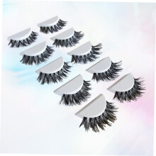 15 Paar natürliche, gekreuzte Wimpernverlängerung für längere und dichtere Wimpernspitzen