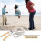 5m Multiplayer Skipping Rope with Wooden Handle for Group Exercise 3