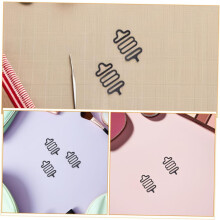 100 sets verstelbare vlinderdasgespen en stropdasclips, metalen bandclips