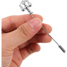 2er-Set silberne Broschen mit Waage-Motiv für Damenjacken, Anstecknadeln mit Justiz- und Waage-Motiv, Anzugaccessoires