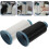 2 Rolls Nylon Sewing Thread Kit 2mm Black and White Spools 3