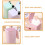 2pcs Desktop Garbage Container Mini Trash Can Compact Shape Pp Material Multifunctional Pen Holder 3