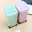 2pcs Desktop Garbage Container Mini Trash Can Compact Shape Pp Material Multifunctional Pen Holder 7
