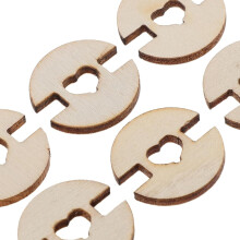 100pcs Hat Accessories Wooden Fastener Pom Pom Buttons Removable Knitted Hat Crafting Supplies Wood Button Holder Tool