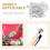 100 Stück Perlen-Abstandshalter, Schmuck-Abstandshalter, Strass-Glitzerkristallperlen 1