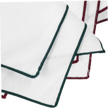 elegante witte pochetjes voor heren, een klassiek decoratief accessoire voor bij een pak.