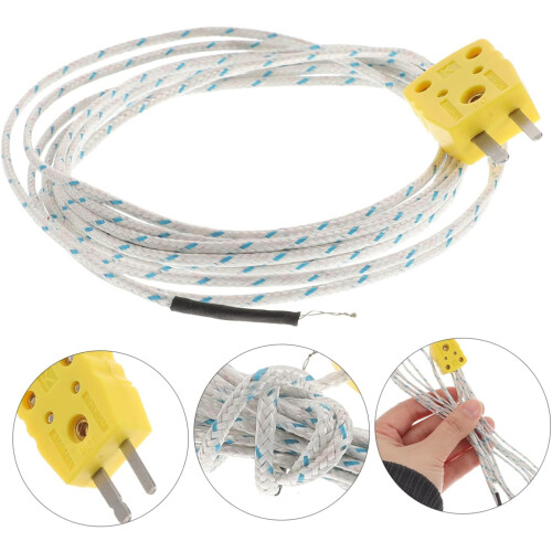 15pcs K-type Thermocouple Temperature Probe Flexible Temp Probe 1