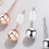 2000pcs Silicone Locking Earring Backs for Studs DIY Jewelry Making Kit Including Large Bullet 3