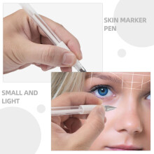 Lot de 3 marqueurs pour pochoirs de tatouage, stylos pour pochoirs à sourcils, outil de maquillage