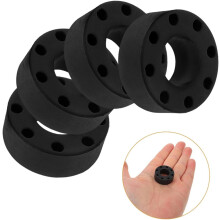 16 buc cauciuc Foosball tijă bare de protecție tampon set cauciuc dur masă fotbal tijă piese de schimb